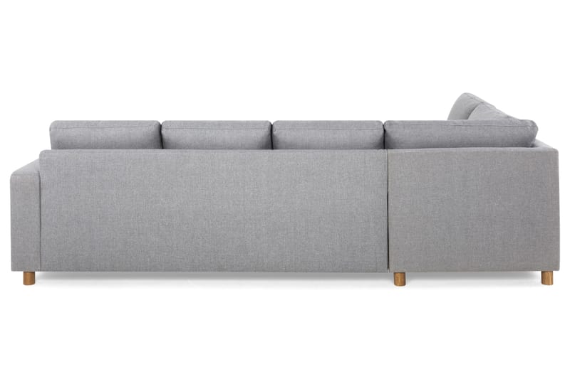 Crazy 4-personers Venstrevendt U-formet Large Sofa med Chaiselong i Stof - Grå - Møbler - Sofaer - U Sofa