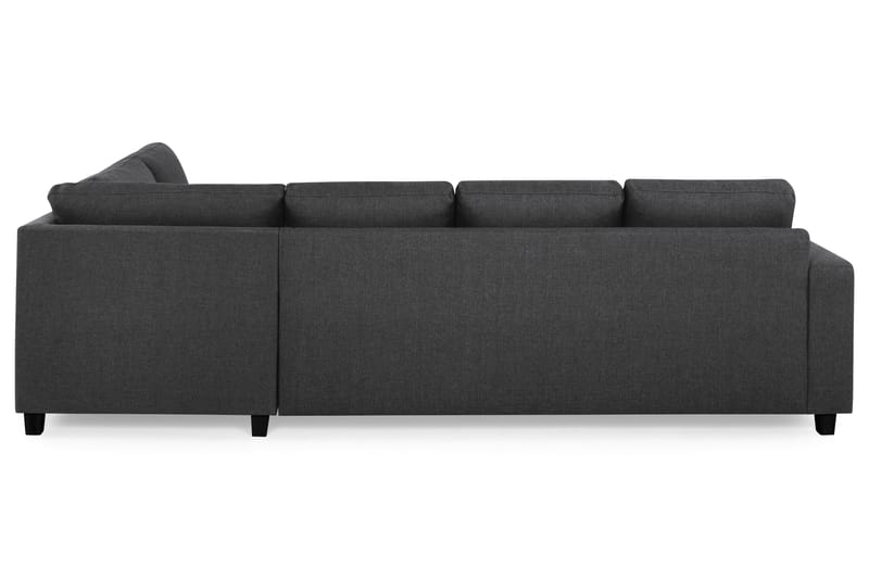 Crazy 4-personers Højrevendt U-formet Large Sofa med Chaiselong i Stof - Mørkegrå - Møbler - Sofaer - U Sofa