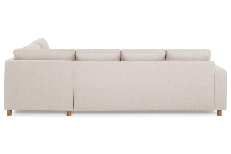 Crazy 4-personers Højrevendt U-formet Large Sofa med Chaiselong i Stof - Beige - Møbler - Sofaer - U Sofa