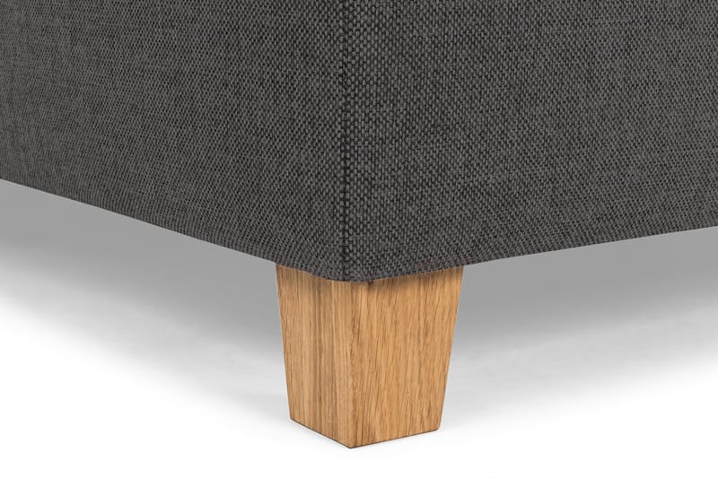 Crazy 4-personers Venstrevendt U-formet Small Sofa med Chaiselong i Stof - Mørkegrå - Møbler - Sofaer - U Sofa