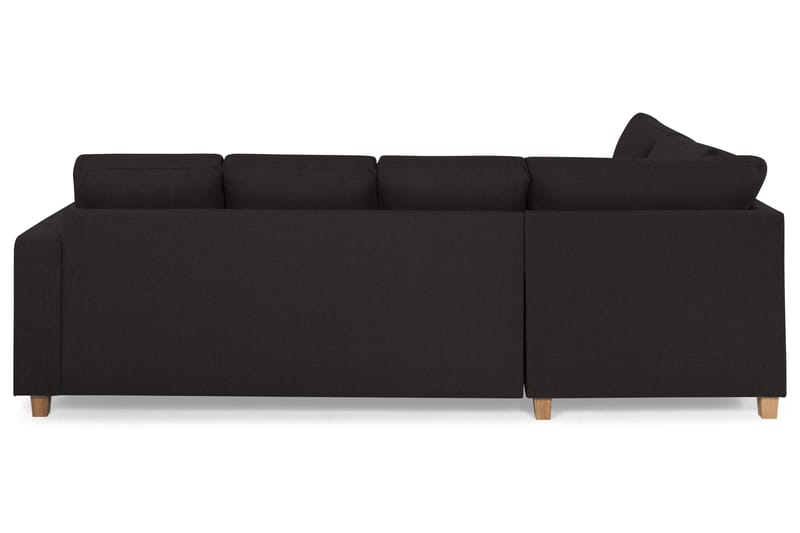 Crazy 4-personers Venstrevendt U-formet Large Sofa med Chaiselong i Stof - Antracit - Møbler - Sofaer - U Sofa