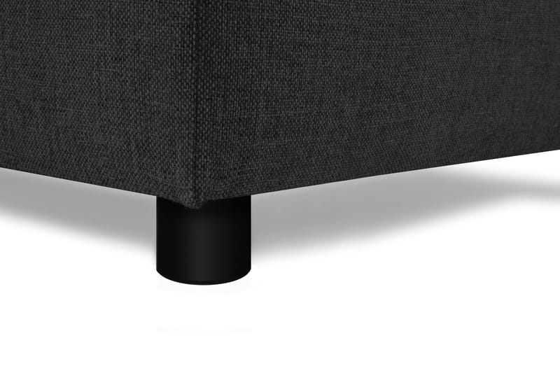 Crazy 4-personers Venstrevendt U-formet Large Sofa med Divan og Chaiselong i Stof inkl. Kuvertpuder - Antracit - Møbler - Sofaer - U Sofa