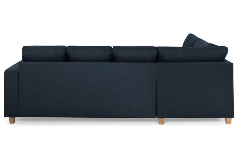 Crazy 4-personers Venstrevendt U-formet Large Sofa med Chaiselong i Stof - Blå - Møbler - Sofaer - U Sofa