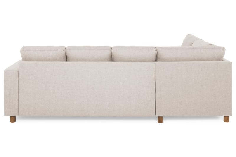 Crazy 4-personers Venstrevendt U-formet Large Sofa med Chaiselong i Stof - Beige - Møbler - Sofaer - U Sofa