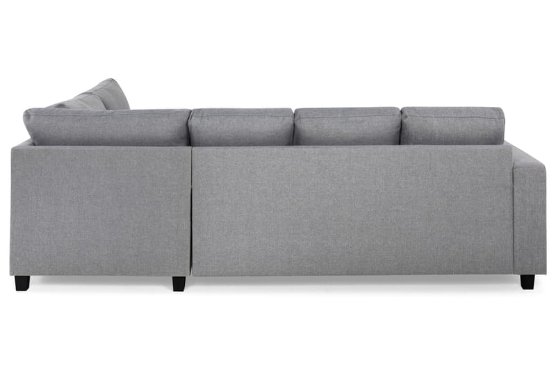 Crazy 4-personers Højrevendt U-formet Large Sofa med Chaiselong i Stof - Grå - Møbler - Sofaer - U Sofa