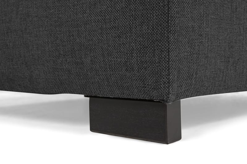 Crazy 4-personers Venstrevendt U-formet Small Sofa med Divan og Chaiselong i Stof inkl. Kuvertpuder - Mørkegrå - Møbler - Sofaer - U Sofa