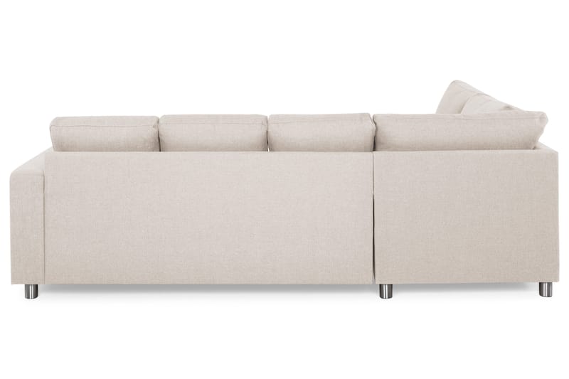 Crazy 4-personers Venstrevendt U-formet Large Sofa med Chaiselong i Stof - Beige - Møbler - Sofaer - U Sofa