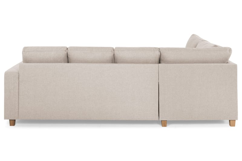 Crazy 4-personers Venstrevendt U-formet Large Sofa med Chaiselong i Stof - Beige - Møbler - Sofaer - U Sofa