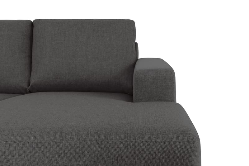 Crazy 4-personers Venstrevendt U-formet Large Sofa med Chaiselong i Stof - Mørkegrå - Møbler - Sofaer - U Sofa