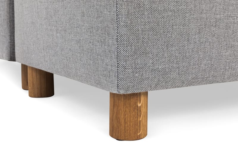 Crazy 4-personers Højrevendt U-formet Large Sofa med Chaiselong i Stof - Grå - Møbler - Sofaer - U Sofa