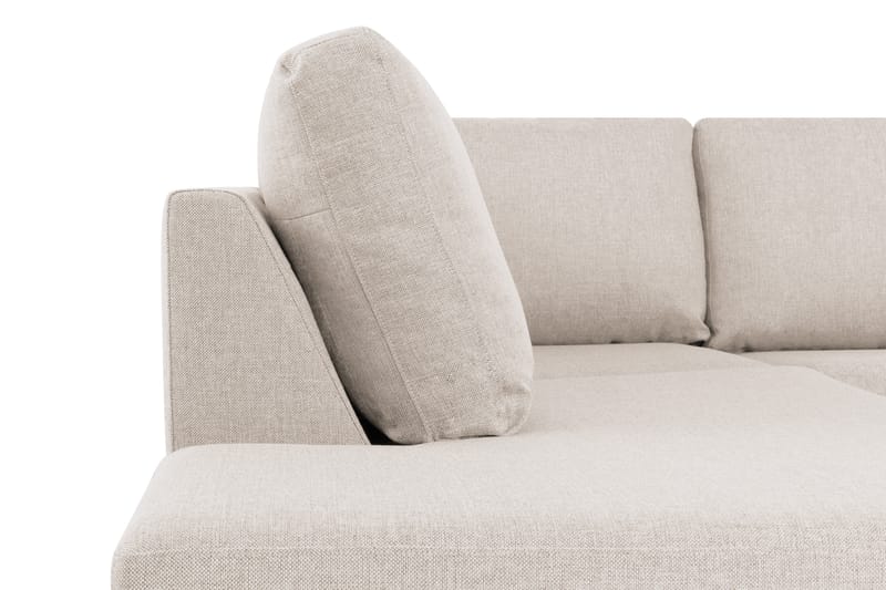 Crazy 4-personers Venstrevendt U-formet Large Sofa med Chaiselong i Stof - Beige - Møbler - Sofaer - U Sofa