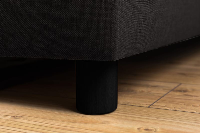 Crazy 4-personers Venstrevendt U-formet Large Sofa med Chaiselong i Stof - Antracit - Møbler - Sofaer - U Sofa