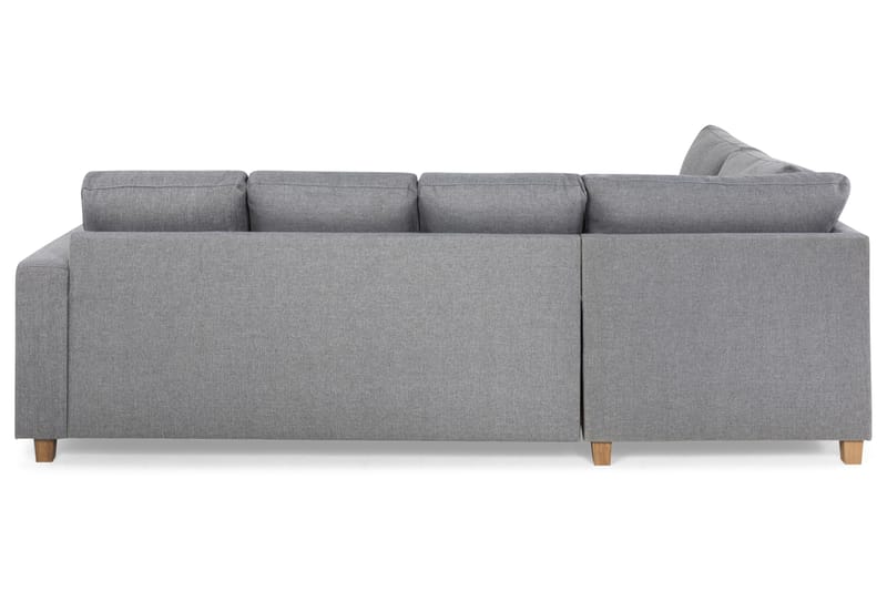 Crazy 4-personers Venstrevendt U-formet Large Sofa med Chaiselong i Stof - Grå - Møbler - Sofaer - U Sofa