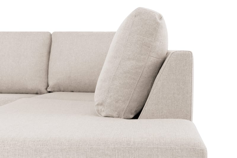 Crazy 4-personers Højrevendt U-formet Large Sofa med Chaiselong i Stof - Beige - Møbler - Sofaer - U Sofa