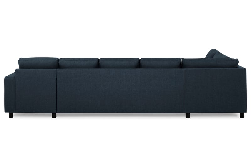 Crazy 5-personers Venstrevendt U-formet X-Large Sofa med Chaiselong i Stof - Blå - Møbler - Sofaer - U Sofa