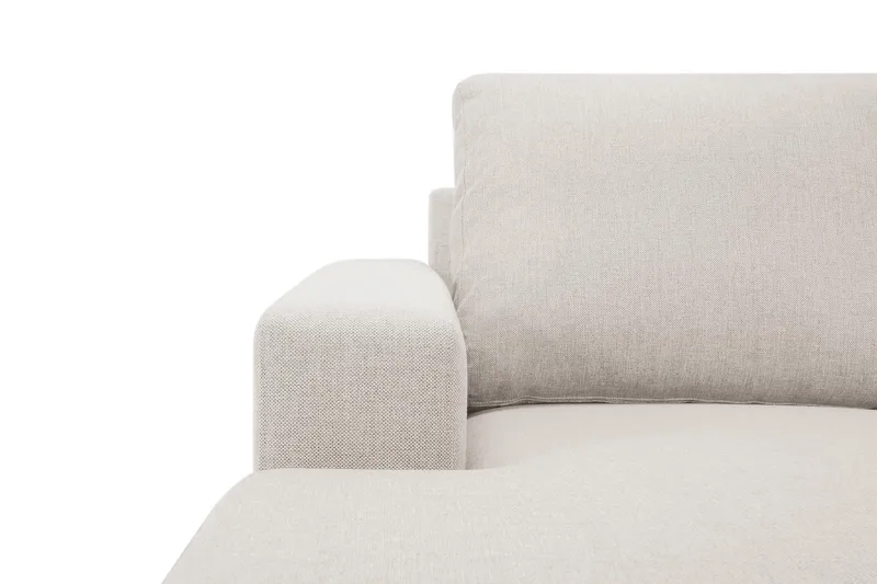 Crazy 5-personers Højrevendt U-formet X-Large Sofa med Chaiselong i Stof - Beige - Møbler - Sofaer - U Sofa