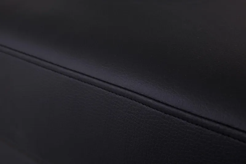 Crazy 5-personers U-formet Sofa med dobbeltchaiselong i Kunstlæder - Sort - Møbler - Sofaer - U Sofa