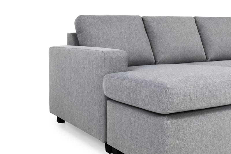 Crazy 5-personers Højrevendt U-formet X-Large Sofa med Chaiselong i Stof - Grå - Møbler - Sofaer - U Sofa