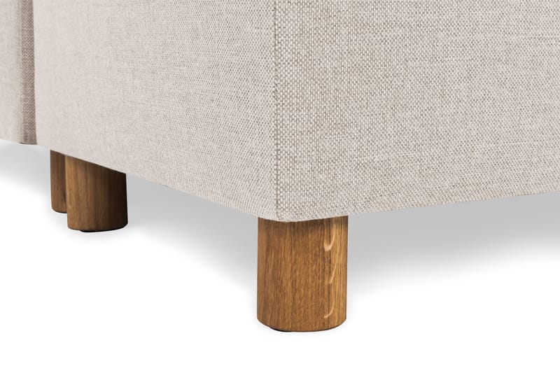 Crazy 5-personers Venstrevendt U-formet Sofa med Chaiselong i Stof - Beige - Møbler - Sofaer - U Sofa