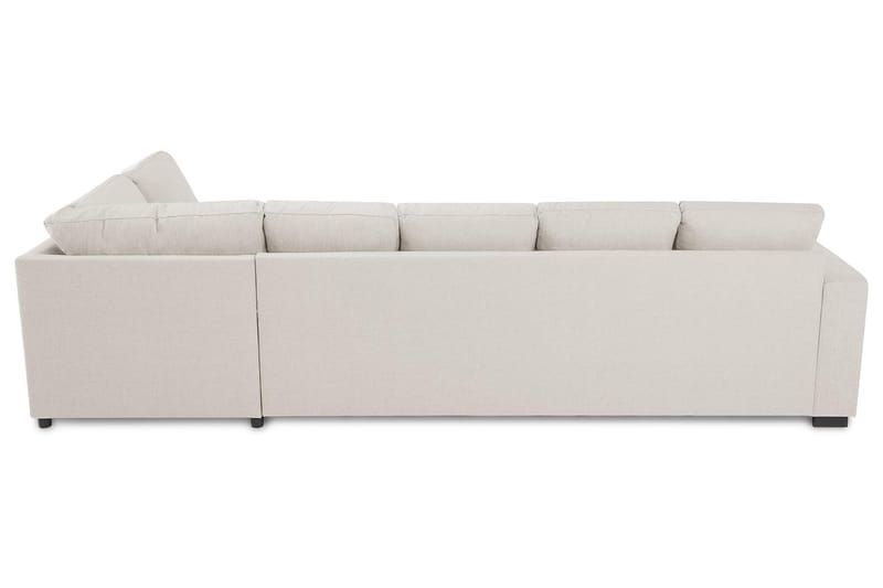 Crazy 5-personers Højrevendt U-formet X-Large Sofa med Chaiselong i Stof - Beige - Møbler - Sofaer - U Sofa