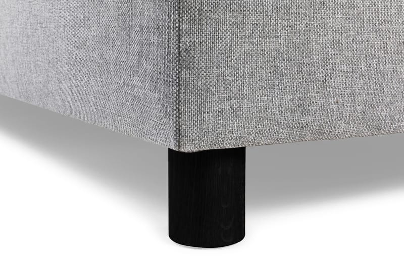 Crazy 5-personers Venstrevendt U-formet Sofa med Chaiselong i Stof - Grå - Møbler - Sofaer - U Sofa