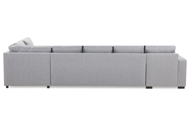 Crazy 5-personers Højrevendt U-formet X-Large Sofa med Chaiselong i Stof - Grå - Møbler - Sofaer - U Sofa