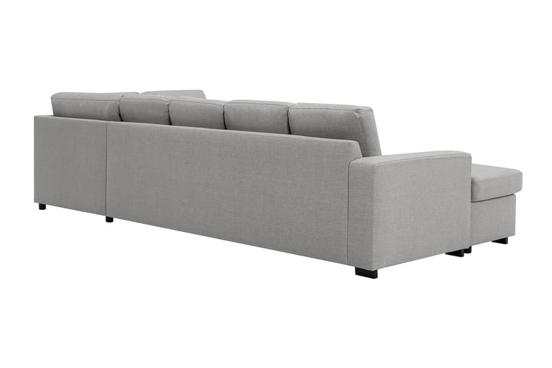 Crazy 5-personers Højrevendt U-formet X-Large Sofa med Chaiselong i Stof - Grå - Møbler - Sofaer - U Sofa