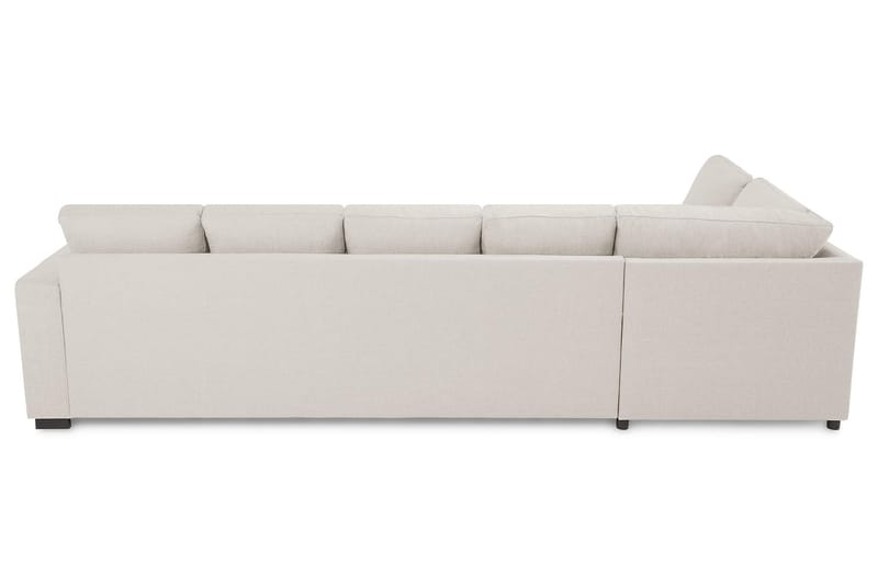 Crazy 5-personers Venstrevendt U-formet Sofa med Chaiselong i Stof - Beige - Møbler - Sofaer - U Sofa