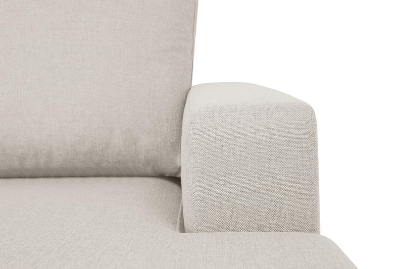 Crazy 5-personers Venstrevendt U-formet Sofa med Chaiselong i Stof - Beige - Møbler - Sofaer - U Sofa