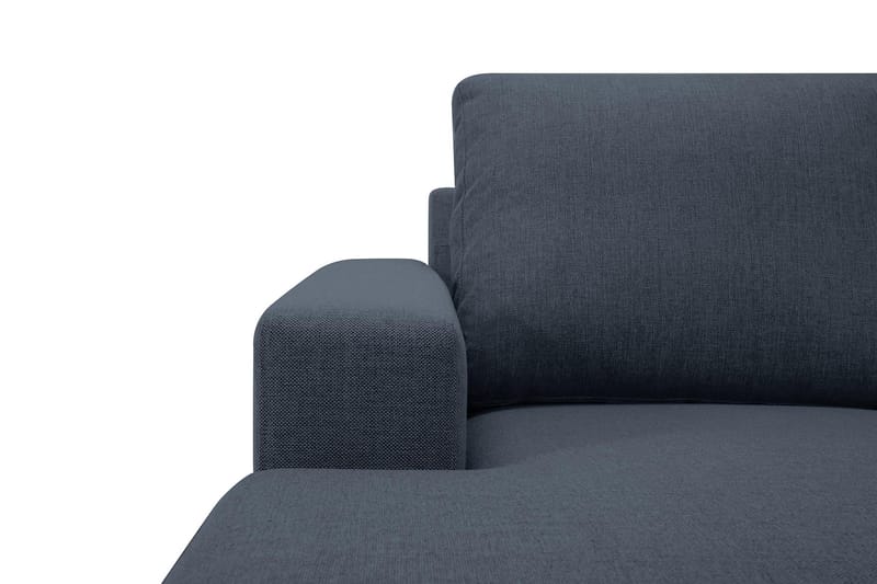 Crazy 5-personers Højrevendt U-formet X-Large Sofa med Chaiselong i Stof - Blå - Møbler - Sofaer - U Sofa