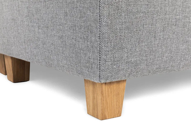 Crazy 5-personers Venstrevendt U-formet X-Large Sofa med Chaiselong i Stof - Grå - Møbler - Sofaer - U Sofa