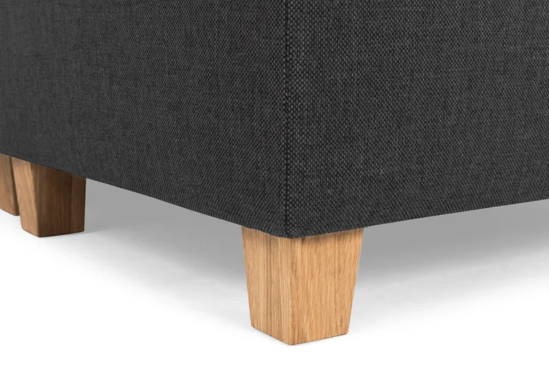 Crazy 5-personers Højrevendt U-formet X-Large Sofa med Chaiselong i Stof - Antracit - Møbler - Sofaer - U Sofa