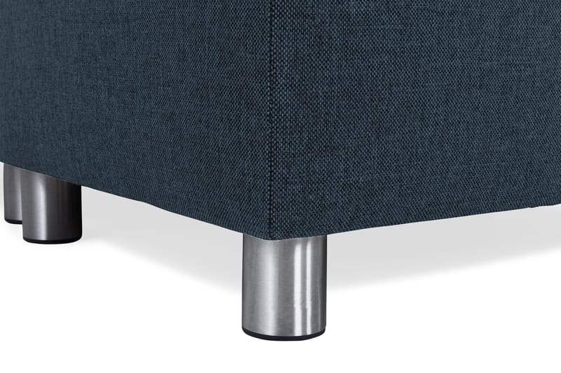 Crazy 5-personers Højrevendt U-formet X-Large Sofa med Chaiselong i Stof - Blå - Møbler - Sofaer - U Sofa