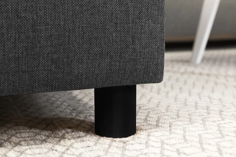 Crazy 5-personers Højrevendt U-formet X-Large Sofa med Chaiselong i Stof - Mørkegrå - Møbler - Sofaer - U Sofa