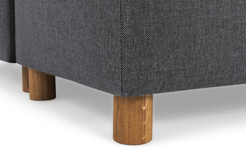 Crazy 5-personers Højrevendt U-formet X-Large Sofa med Chaiselong i Stof - Mørkegrå - Møbler - Sofaer - U Sofa