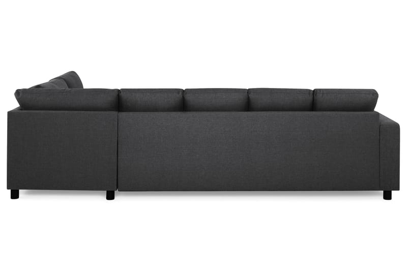 Crazy 5-personers Højrevendt U-formet X-Large Sofa med Chaiselong i Stof - Mørkegrå - Møbler - Sofaer - U Sofa