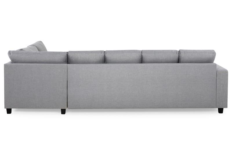 Crazy 5-personers Højrevendt U-formet X-Large Sofa med Chaiselong i Stof - Grå - Møbler - Sofaer - U Sofa
