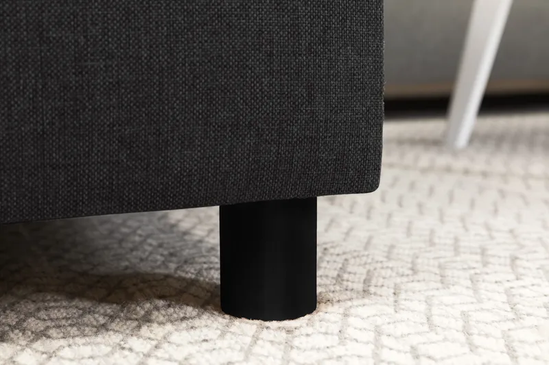 Crazy 5-personers Højrevendt U-formet X-Large Sofa med Chaiselong i Stof - Antracit - Møbler - Sofaer - U Sofa