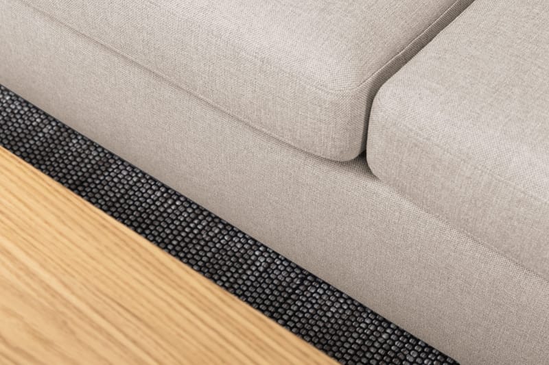 Crazy 5-personers Venstrevendt U-formet X-Large Sofa med Chaiselong i Stof - Beige - Møbler - Sofaer - U Sofa