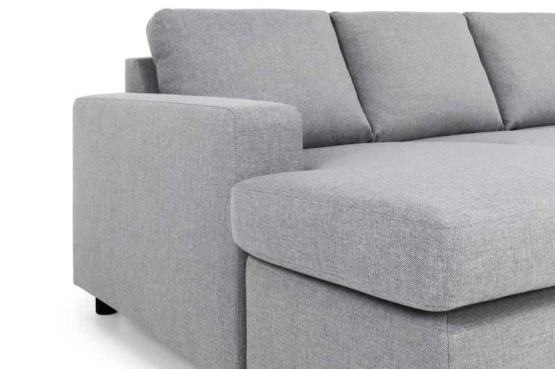 Crazy 5-personers Højrevendt U-formet X-Large Sofa med Chaiselong i Stof - Grå - Møbler - Sofaer - U Sofa