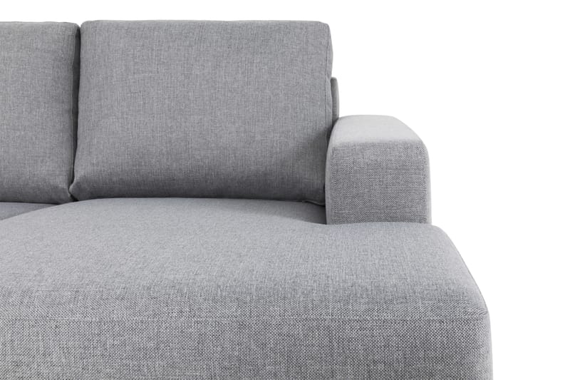Crazy 5-personers Venstrevendt U-formet Sofa med Chaiselong i Stof - Grå - Møbler - Sofaer - U Sofa