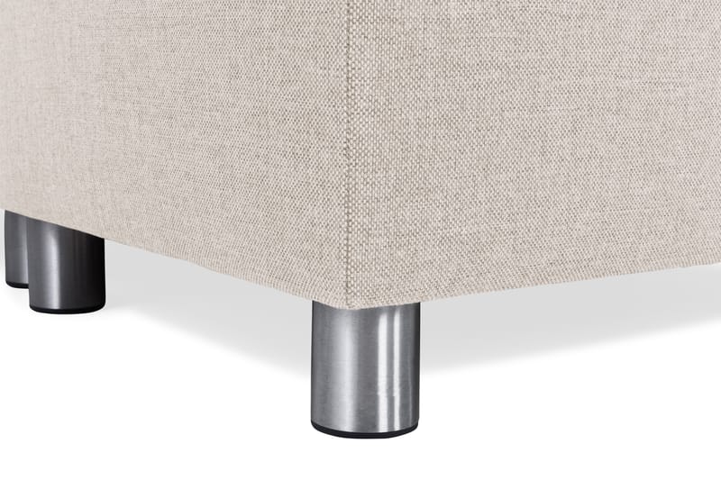 Crazy 5-personers Venstrevendt U-formet X-Large Sofa med Chaiselong i Stof - Beige - Møbler - Sofaer - U Sofa