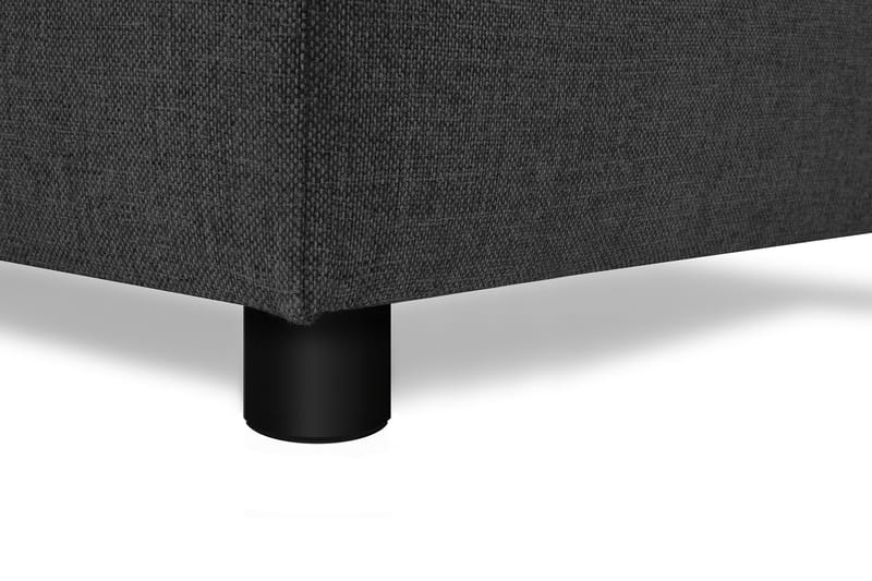 Crazy 5-personers Venstrevendt U-formet X-Large Sofa med Divan og Chaiselong i Stof inkl. Kuvertpuder - Antracit - Møbler - Sofaer - U Sofa