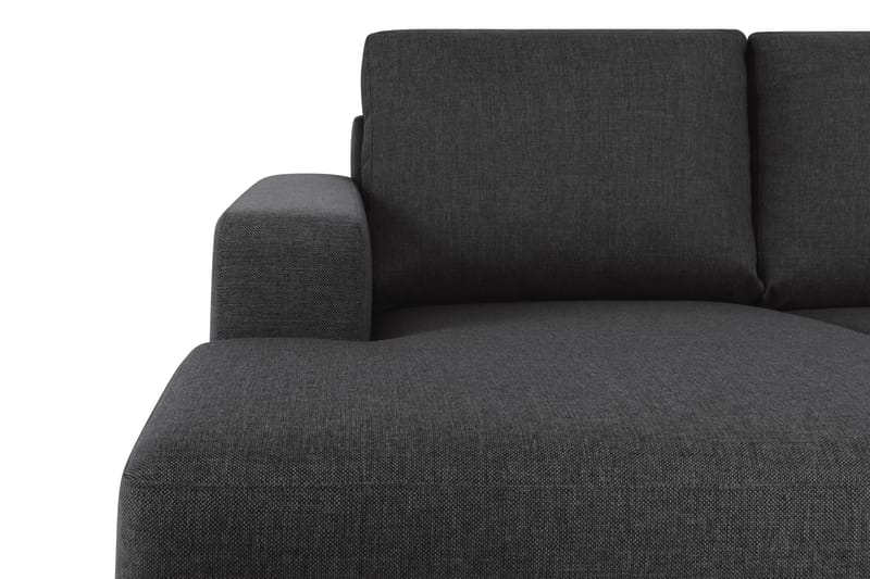 Crazy 5-personers Højrevendt U-formet X-Large Sofa med Chaiselong i Stof - Antracit - Møbler - Sofaer - U Sofa