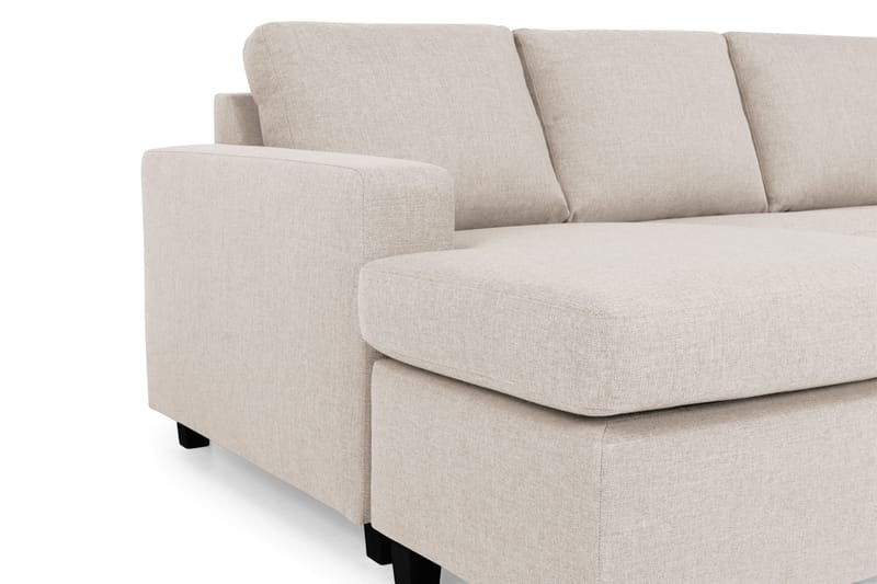 Crazy 5-personers Højrevendt U-formet X-Large Sofa med Chaiselong i Stof - Beige - Møbler - Sofaer - U Sofa