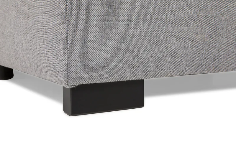 Crazy 5-personers Højrevendt U-formet X-Large Sofa med Divan og Chaiselong i Stof inkl. Kuvertpuder - Grå - Møbler - Sofaer - U Sofa