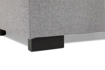Crazy 5-personers Højrevendt U-formet X-Large Sofa med Divan og Chaiselong i Stof inkl. Kuvertpuder - Grå - Møbler - Sofaer - U Sofa