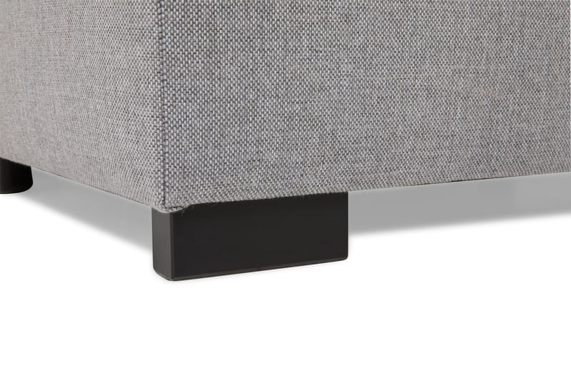 Crazy 5-personers Højrevendt U-formet X-Large Sofa med Divan og Chaiselong i Stof inkl. Kuvertpuder - Grå - Møbler - Sofaer - U Sofa