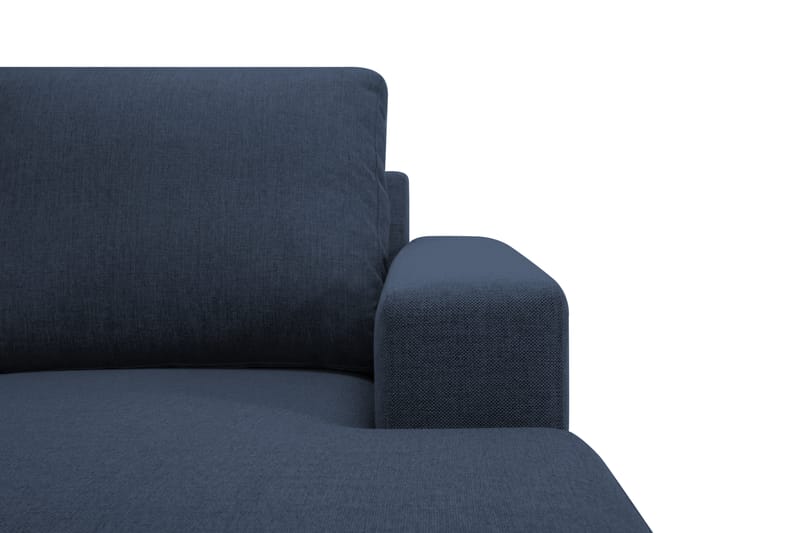 Crazy 5-personers Venstrevendt U-formet X-Large Sofa med Chaiselong i Stof - Blå - Møbler - Sofaer - U Sofa