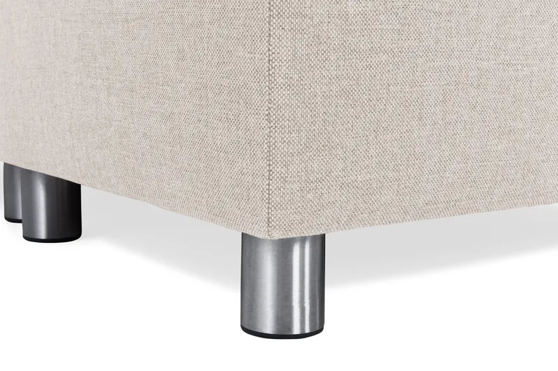 Crazy 5-personers Højrevendt U-formet X-Large Sofa med Chaiselong i Stof - Beige - Møbler - Sofaer - U Sofa